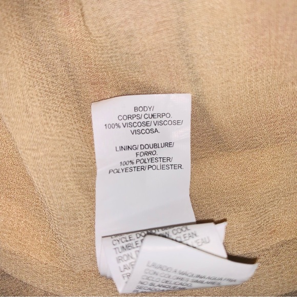 Lucky Brand Floral Tie Waist Lined Sleeveless Maxi Dress With Pockets Medium - Picture 7 of 7